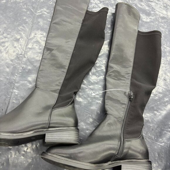 black knee-high boots - Picture 1 of 2